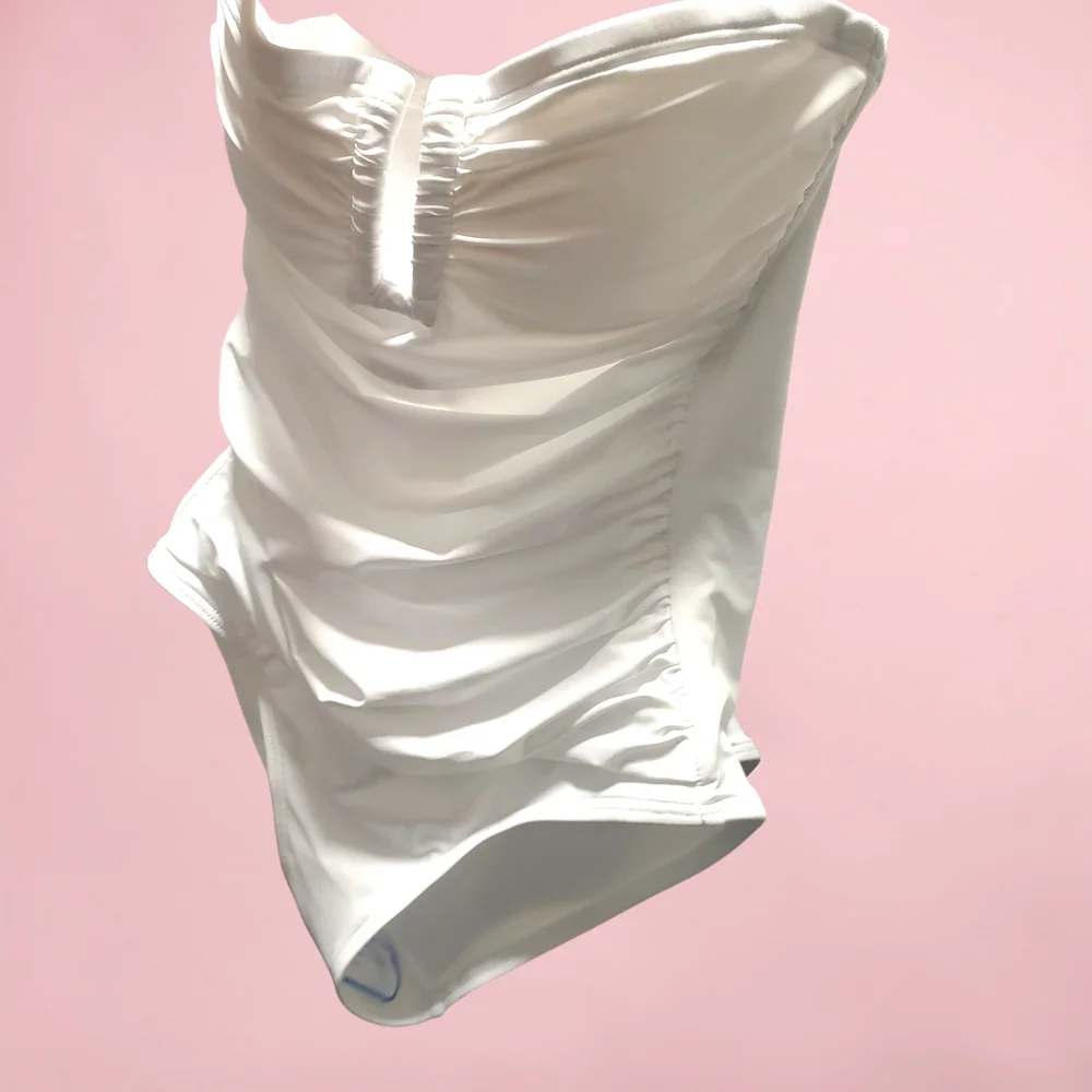 DKNY White Women's One Piece Swimsuit - Picture 2 of 5